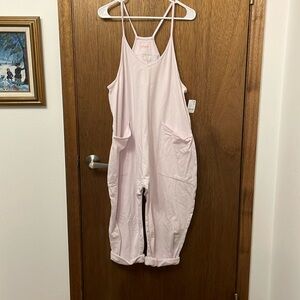 Free People Hot Shot Onesie Rose Quartz